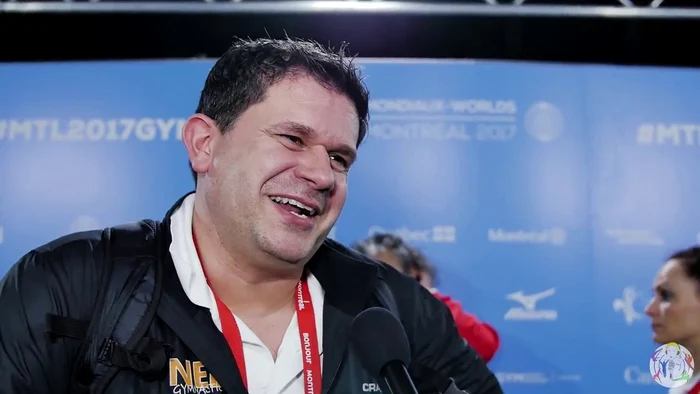 Patrick Keins e coordonatorul lotului de gimnastică al României. Foto youtube