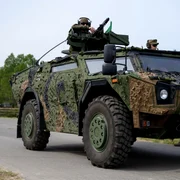 Vehicul militar Germania - armata - exercitii FOTO Profimedia
