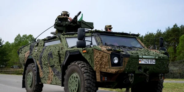 Vehicul militar Germania - armata - exercitii FOTO Profimedia 