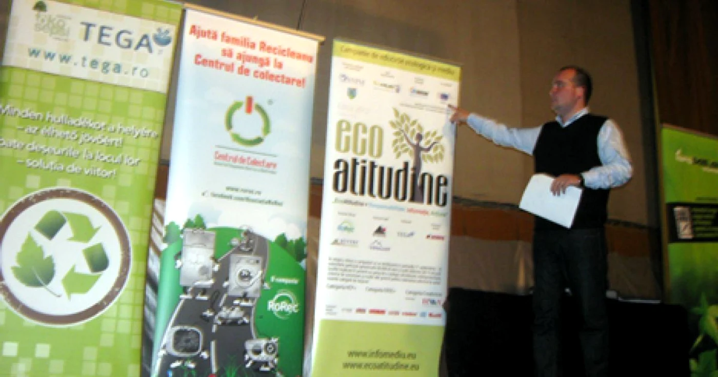 Acţiunea face parte din proiectul "Eco Atitudine"