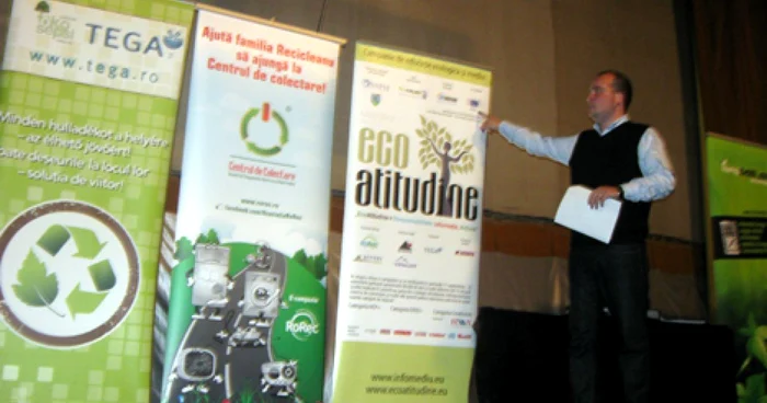 Acţiunea face parte din proiectul "Eco Atitudine"