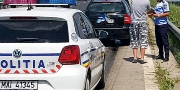 Accident Facebook politia Romana