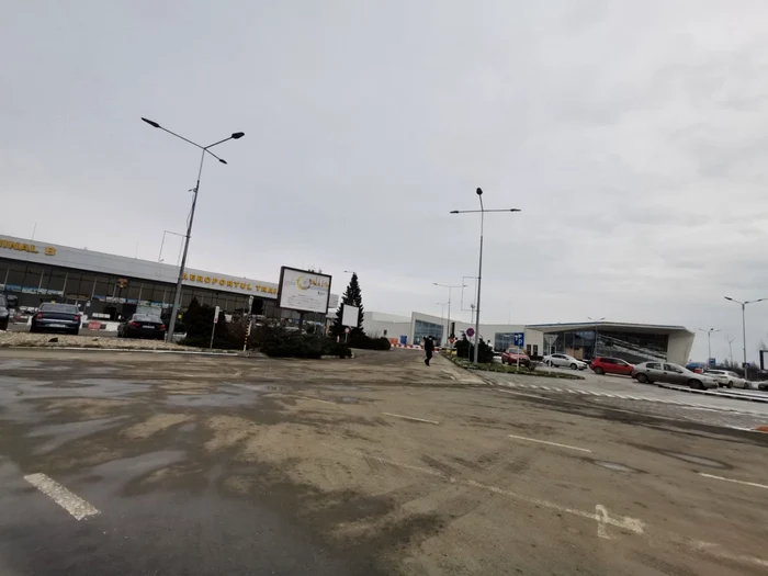 Terminalul de Sosiri Externe de pe Aeroportul Timişoara FOTO Ş.Both