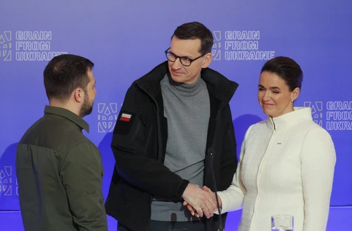 Katalin Novak, președinta Ungariei, vizită la Kiev FOTO EPA-EFE
