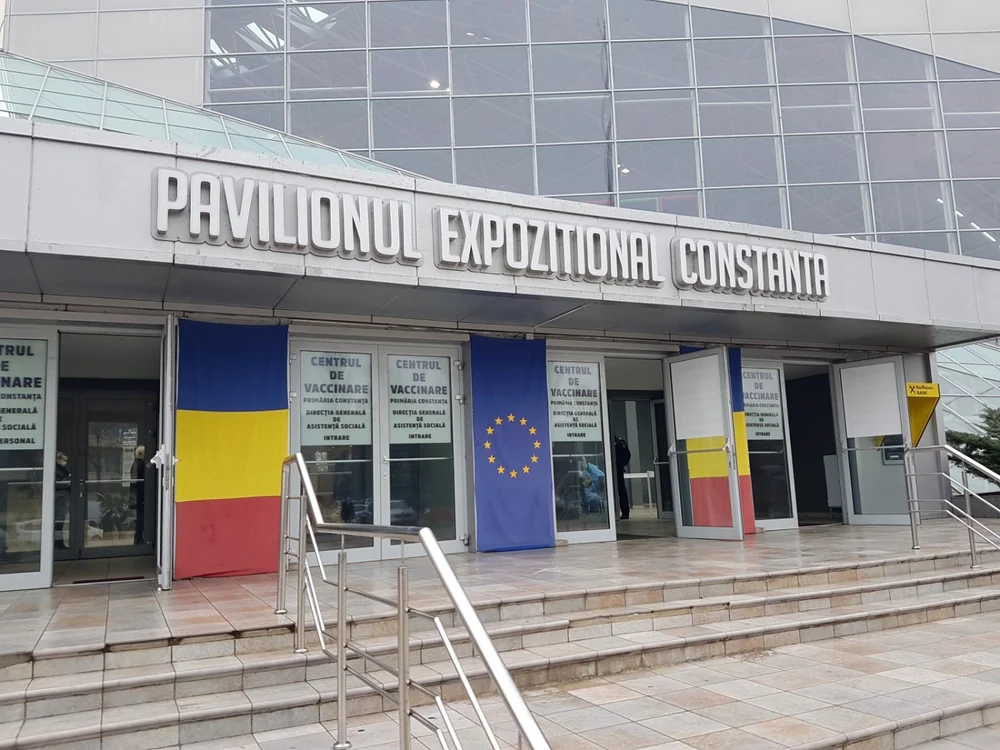 Centru Vaccinare Constanta pavilion Expozitional Foto Calin Gavrilas