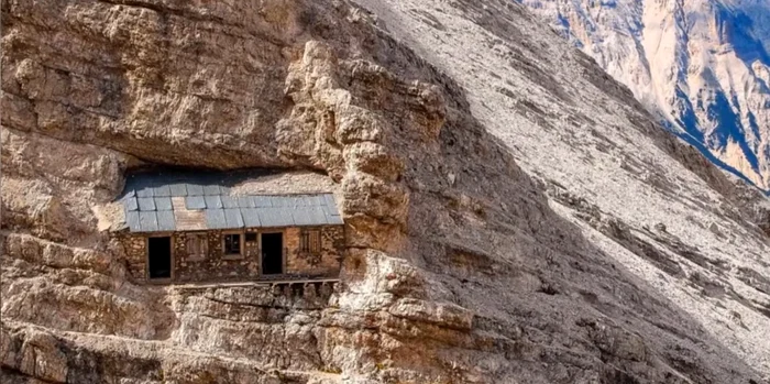 Buffa Di Perrero, cea mai izolată casă din lume / foto: Captură video