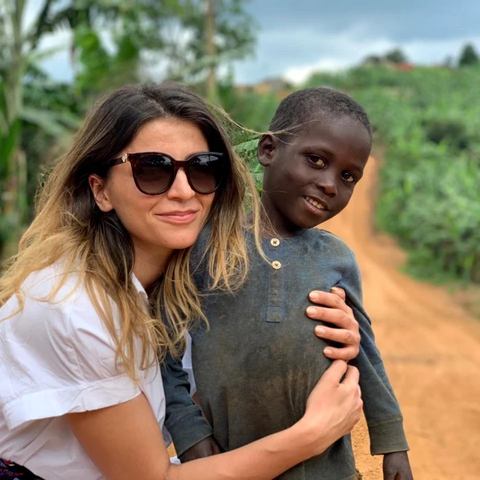 Dr.Alina Torsin, medicul care a participat la acţiuni de voluntariat în Africa FOTO Facebook/Alina Torsin