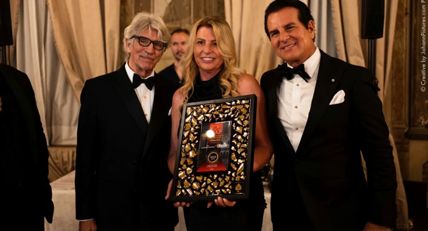 Cosmina Mahara, alături de Eric Roberts și Vincent De Paul, la Veneția foto: arhiva personală 