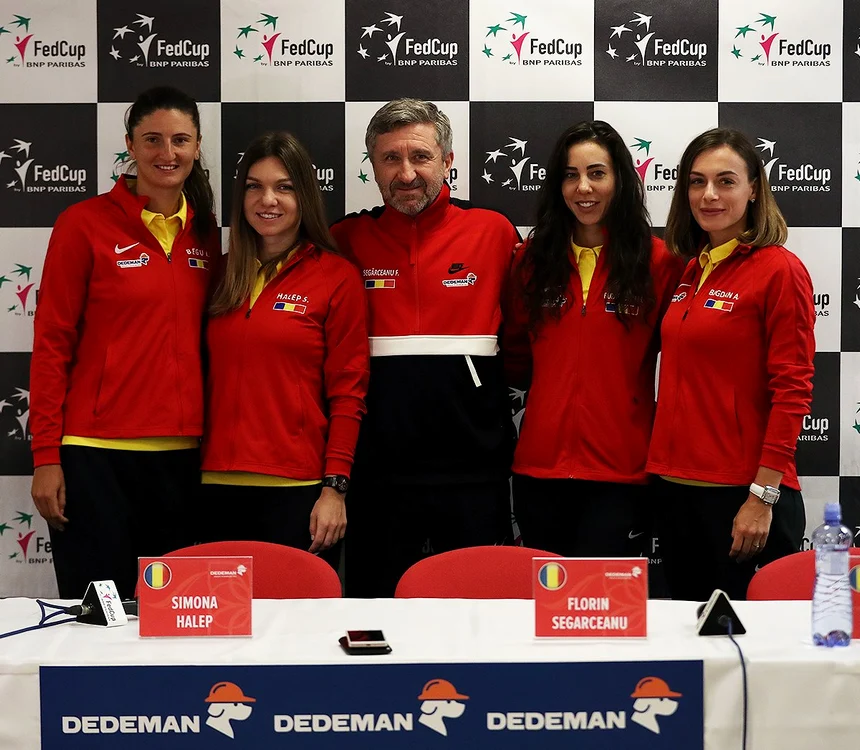 
    Echipa de Fed Cup a României la OstravaFoto: Facebook  