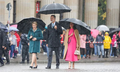 Regina Letizia și Regele Felipe în vizită la Berlin, Profimedia (5) jpg