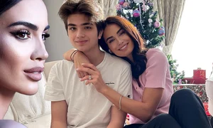 La 39 de ani, Geanina Ilieș are un fiu de 18 ani, pe Patrick, cu care se înțelege și se distrează de minune 