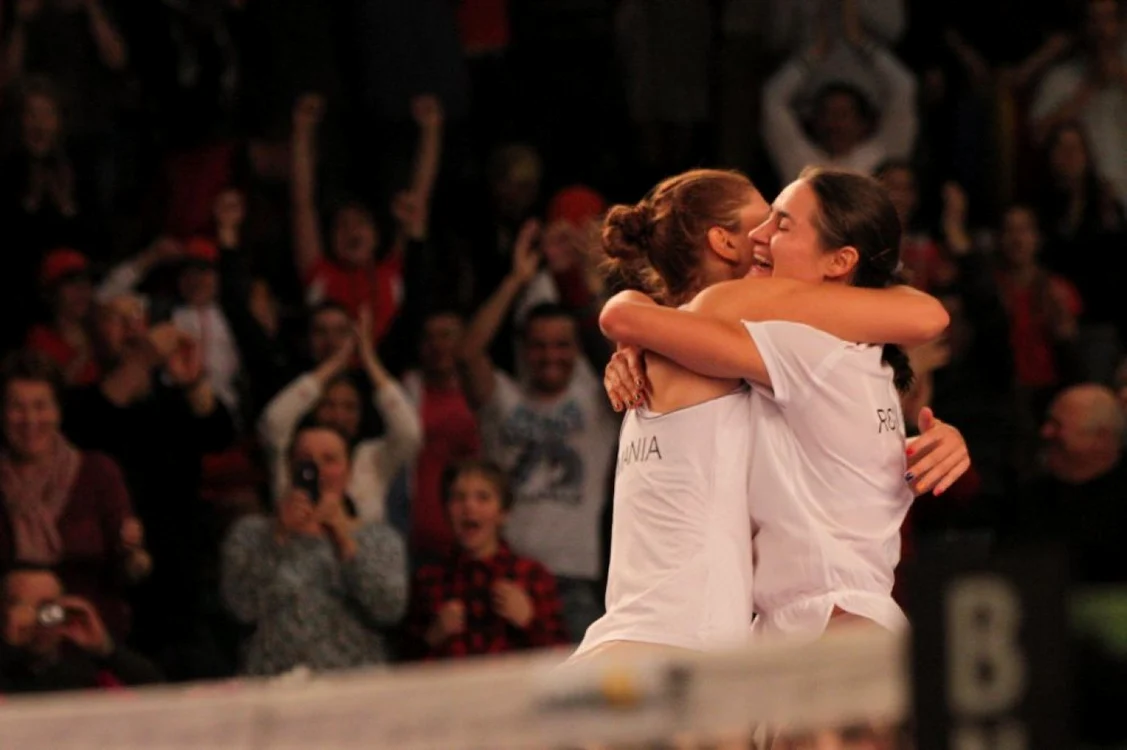 Irina Begu si Monica Niculescu FOTO Mediafax 