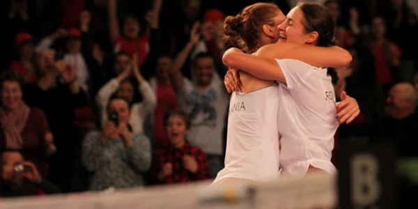 Irina Begu si Monica Niculescu FOTO Mediafax 
