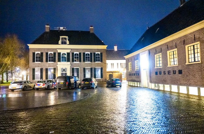 Muzeul Drents din Assen, unde a avut loc jaful din 2025. FOTO: AFP