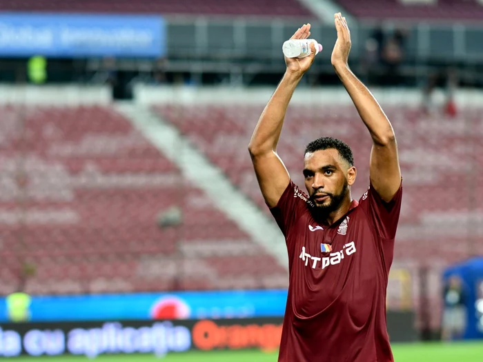 Billel Omrani, pe când era la CFR Cluj. FOTO: Arhiva Adevărul
