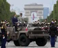 Ziua Naţională a Franţei Tradiţionala paradă revine pe Champs-Élysées după un an de pauză din cauza pandemiei. FOTO EPA-EFE