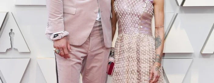 Lisa Bonet si Jason Momoa oscar 2019 foto guliver/getty images