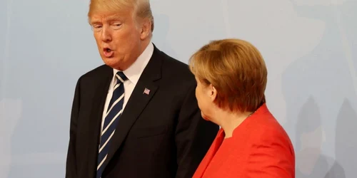 Summit G20 - Angela Merkel & Donald Trump preşedintele SUA / FOTO Guliver / GettyImages / 7 iul 2017