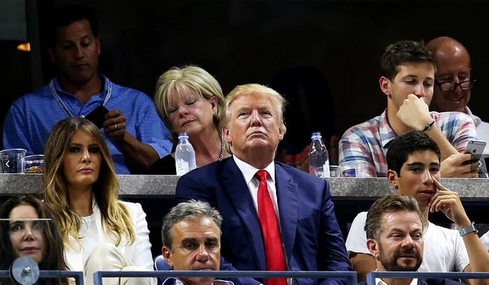 Președintele Trump a participat ultima data la US Open în 2015 / Sursa foto: Getty Images