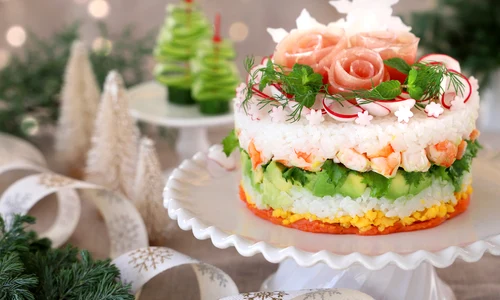 Tort sarat cu somon afumat  Sursa foto shutterstock 1855595638 jpg