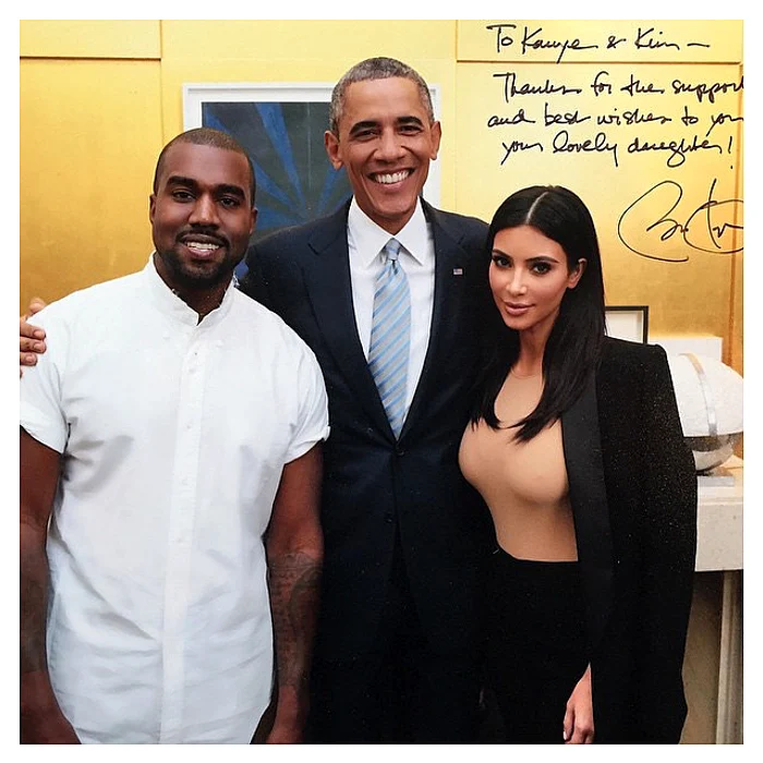Kanye, Obama si Kim jpeg