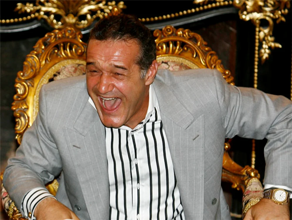 
    Moment savuros cu Gigi Becali  