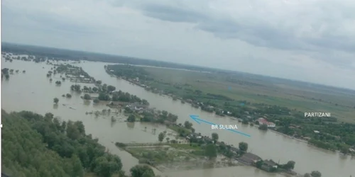 inundatii in delta dunarii foto ABADL