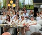 Brigitte Pastramă și Cătălin Botezatu au vorbit mult aseară, la o prezentare de modă pe care cunoscutul designer a avut-o la o locație superbă din inima Capitalei
