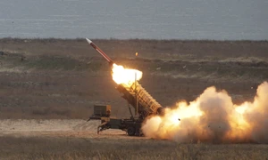 Exerciţiu tactic cu trupe şi trageri reale Patriot Spark 23 în poligonul de trageri sol-aer de la Capu Midia, judeţul Constanţa. FOTO Inquam Photos / George Călin