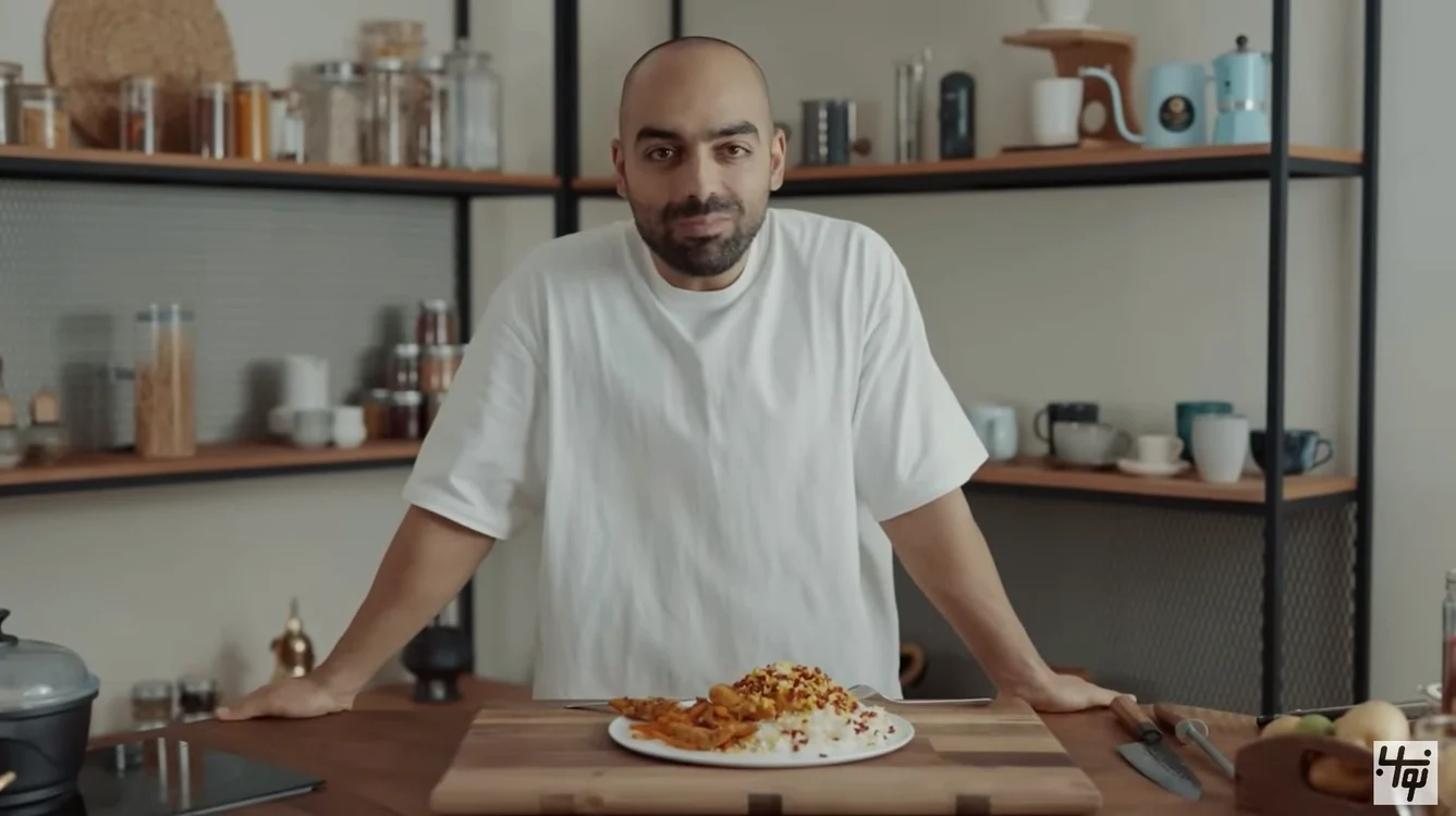 Bucătarul iranian Navab Ebrahimi FOTO Captură video/Youtube