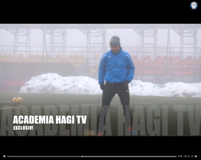 
    Cristi Chivu, la antrenamentul Viitorului  