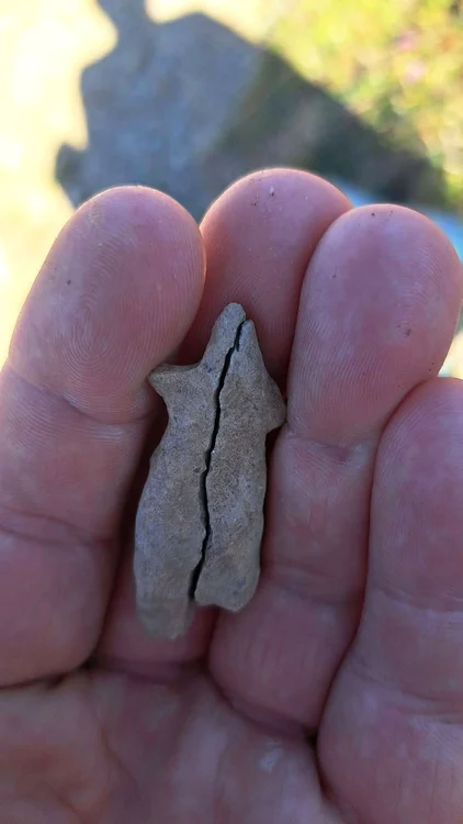 Statuetă antropomorfă din Eneolitic, descoperită pe Dâmbul Cetății