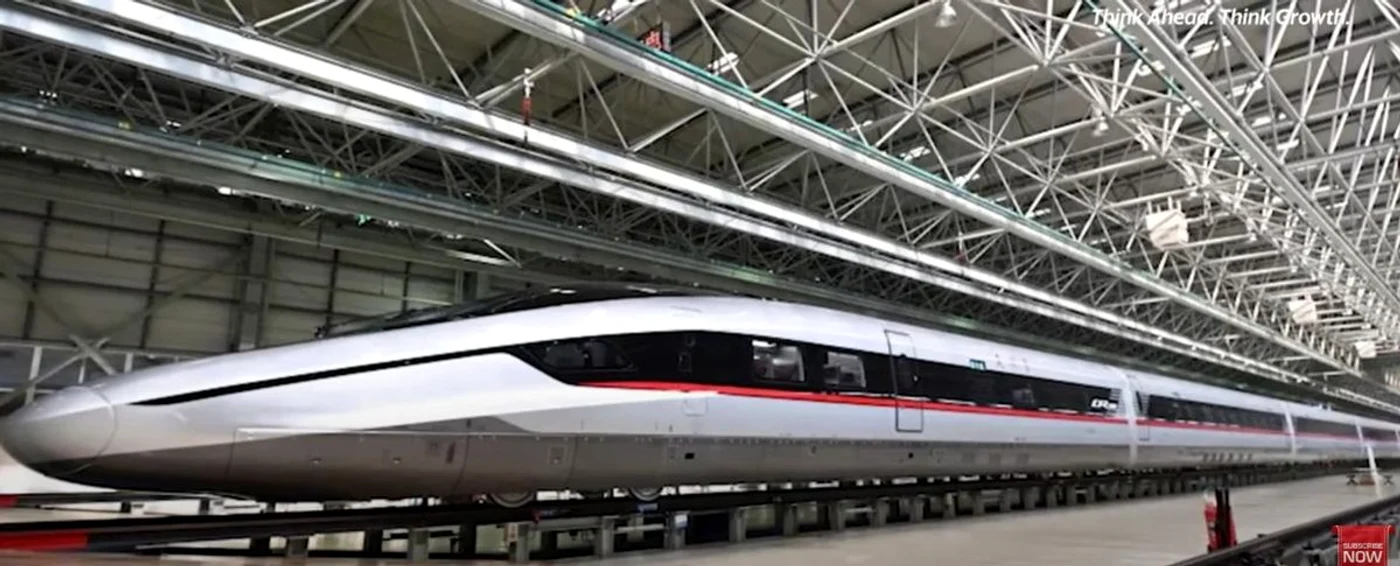Cel mai rapid tren din lume se află în teste la Beijing / foto: captura video