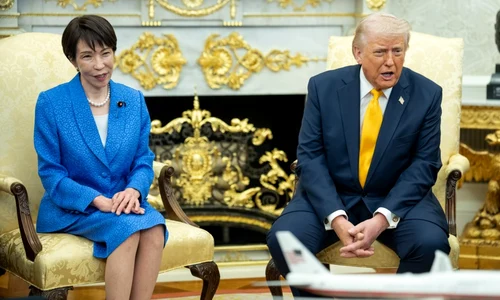 Trump și premierul japoniei Sanae Takaichi   casa Albă FOTO EPA EFE jpg
