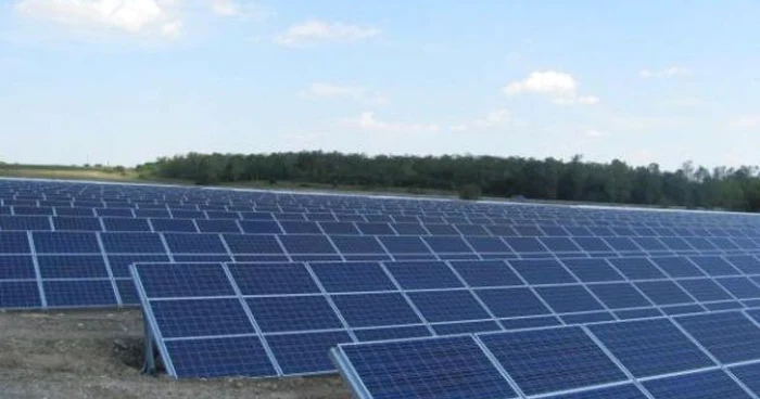 PArcul fotovoltaic de la Buziaş foloseşte celule Siliken. FOTO: Arhivă