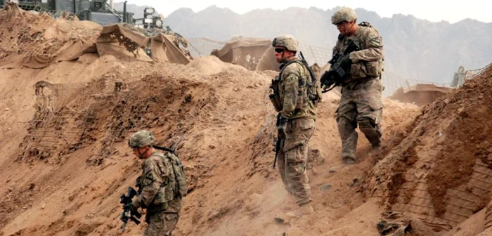 Soldaţi americani în Afganistan Foto EPA EFE (arhiva)