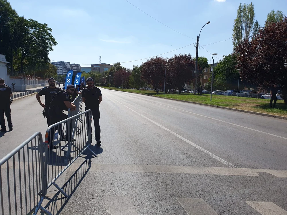 Protestatarii sunt așteptați să ajungă la Cotroceni.