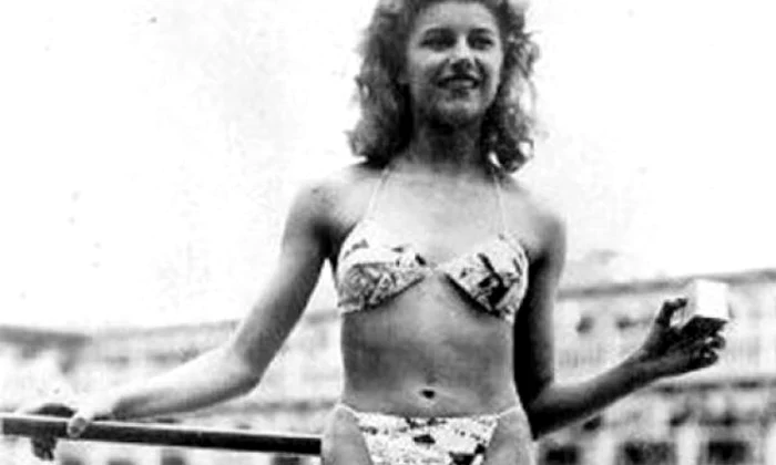 68 de ani de la prezentarea celebrului bikini: Micheline, singura femeie care nu s a temut să se arate lumii aproape goală jpeg