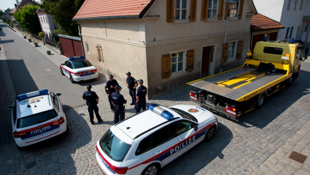 Un austriac a tras 13 focuri de armă asupra a doi români care au parcat în faţa casei lui: „Puteam să murim pentru că un om s-a enervat”