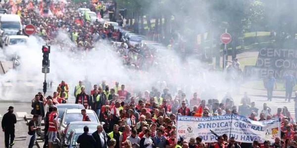 proteste franta AFP
