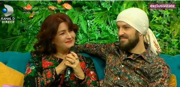 Rona Hartner, alături de iubitul ei, Herve