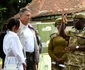 Klaus Iohannis și Carmen Iohannis, în safari în Parcul Național Nairobi din Kenya. FOTO: Kenya Wildlife Service