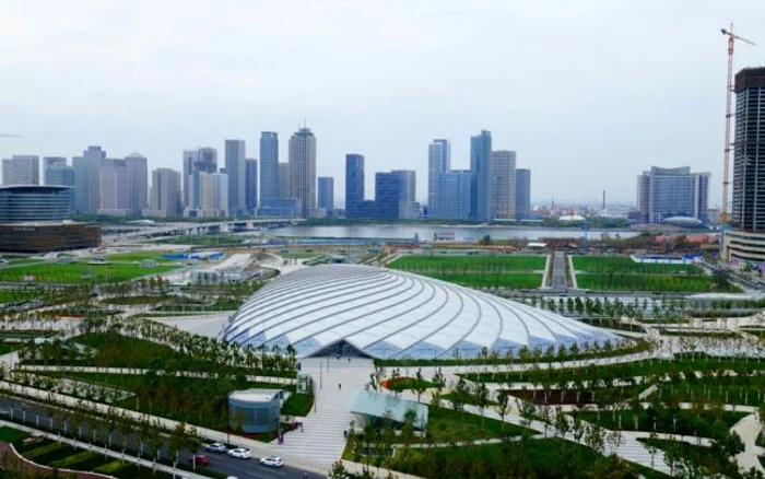 Yujiapu Financial District, sau „mini-Manhattanul” din Tianjin FOTO Wikipedia