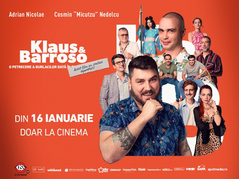 „Klaus & Barroso“, comedia despre frăție și prietenie, cu Micutzu în prim-plan TRAILER