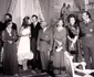 nunta lui Alfonso de Bouron cu Carmen Bordiu la El Pardo, în prezența dictatorului Franco și a lui Juan Carlos cu Sofia. FOTO: Profimedia
