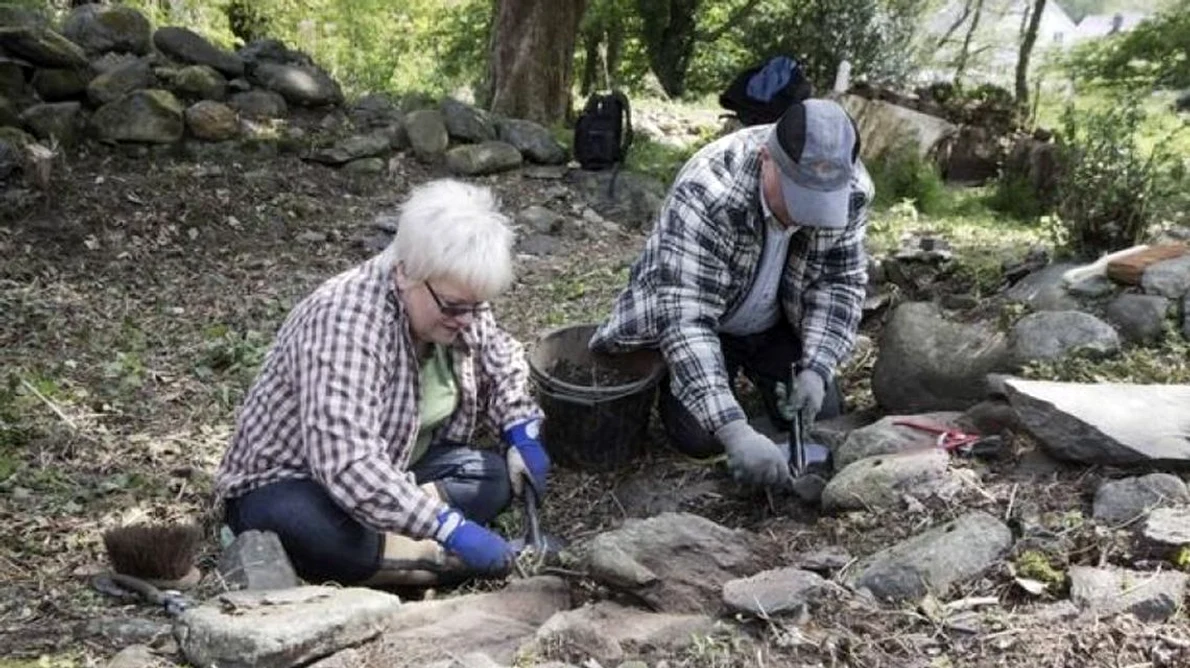 Ruine ale unui Drum Roman descoperite în nordul Țării Galilor jpeg