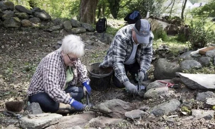 Ruine ale unui Drum Roman descoperite în nordul Țării Galilor jpeg