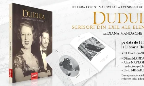 Lansare "Duduia  Scrisori din exil ale Elenei Lupescu" de Diana Mandache jpeg
