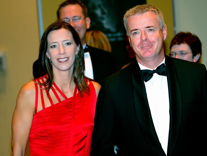 Sora Reginei Mary a Danemarcei, Jane Stephens, și soțul ei, Craig. FOTO: Getty Images