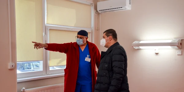 sectie de urologie modernizata satu mare foto CJ 